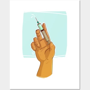 Syringe Posters and Art